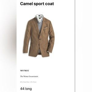 Peter Millar Excursionist Blazer 44L with Loro Pianna Wool/Cashmere blend